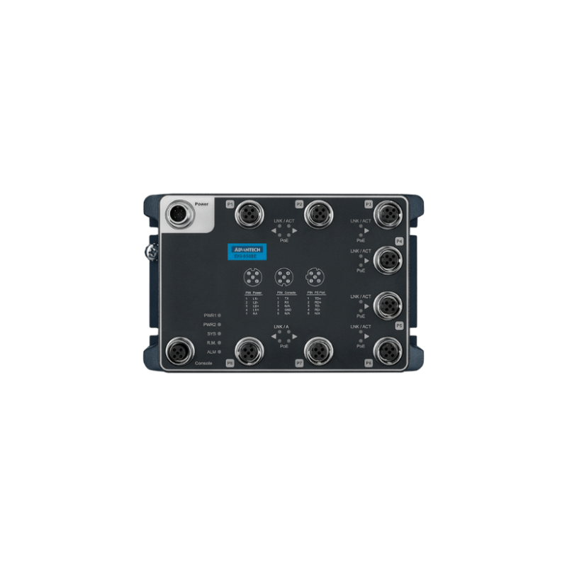 Advantech EKI-9508E-MPW-B