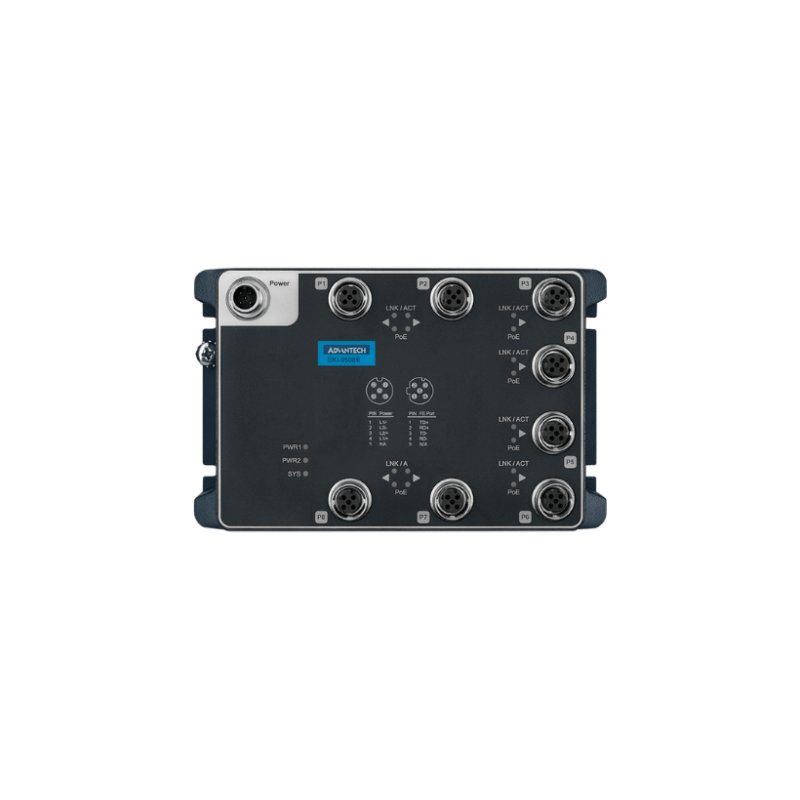 Advantech EKI-9508E-PW-B