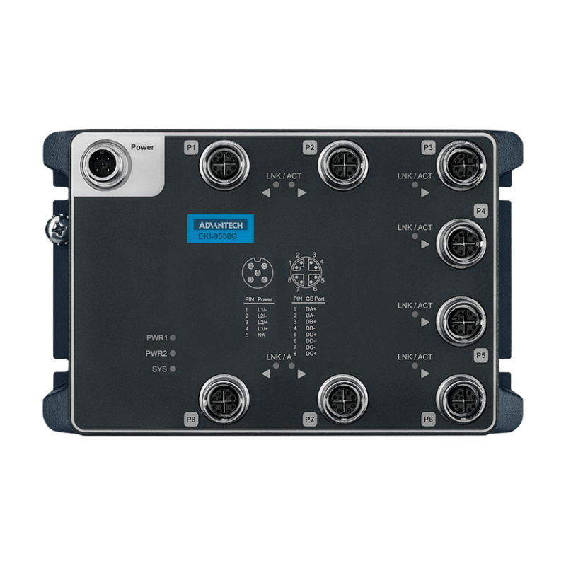 Advantech EKI-9508G-W-B