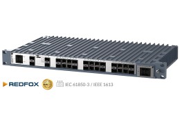 Řízené ethernetové přepínače řady Redfox-5728 pro nejnáročnější aplikace v energetice